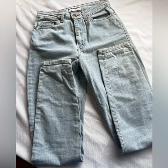 Women’s American Apparel Size 27 Denim Jeans - Picture 2 of 7